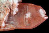 Natural Red Quartz Crystals - Morocco #70755-2